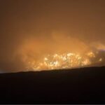 Incendio de gran magnitud en el relleno sanitario